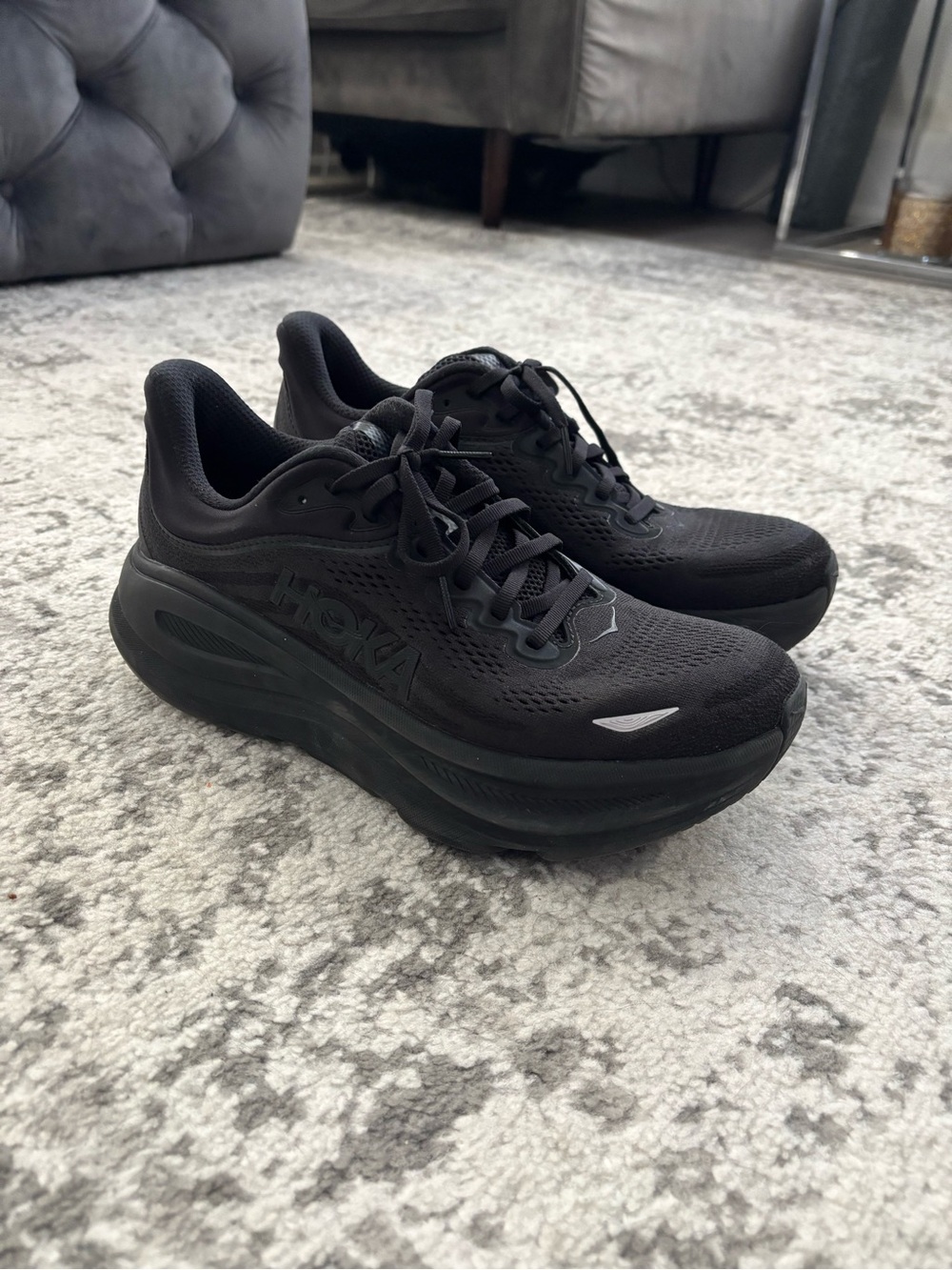 Hoka Women's Black Athletic Running Shoes